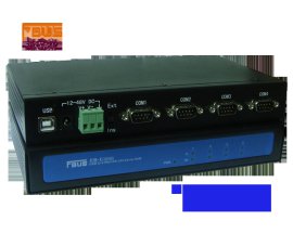 福巴斯FBUS 工业型USB转多串口集线器 FB-U4002 杭州汇特科技