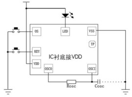 1路输出多功能触发开关带延时IC SAM8123