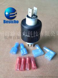 Asiantool水银导电滑环 旋转水银接头A4H 4极/2路30A+2路4A集电环