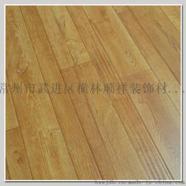 红象万家地板复古浮雕子母拼复合地板 厂家直销