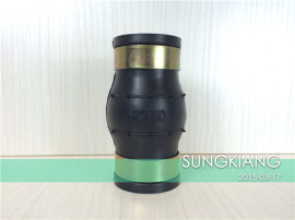 上海卡箍式橡胶接头 KKT型DN50上海卡箍式橡胶接头品质保证