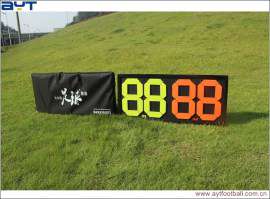足球换人牌 Football substitution plate
