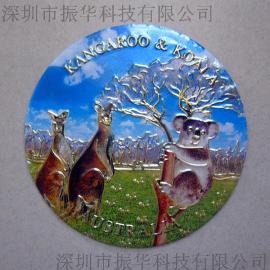 铝印刷凹凸标牌振华科技定制厂家