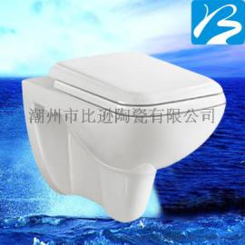 供应比逊BS10021-40挂厕_潮州卫生洁具经销商