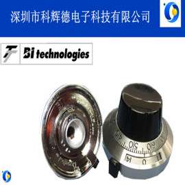 BI品牌RB数字旋钮46MM直径10圈旋转精密刻度盘旋钮帽