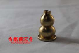 沉香批发.沉香香插.铜葫芦香插.香麒麟沉香