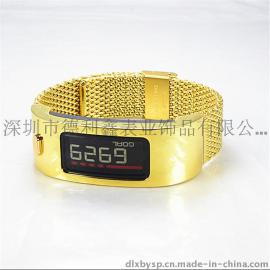 德利鑫 DLXZZ 佳明智能手环/不锈钢米兰表带厂家定制 18mm 最好的男女通用