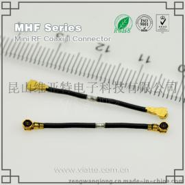 1.13 双头I-PEX（20428-001R）射频连接线（开窗口）