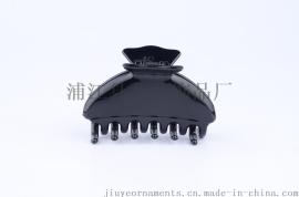 久业饰品 粘花常用款 亮黑色 厂家直销