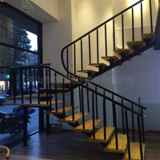 佛山尚步楼梯PVC楼梯扶手方箱龙骨室内楼梯