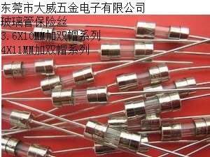 东莞厂直销3.6X10MM慢断T2A玻璃管保险丝
