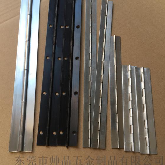 sping/帅品钢琴铰链不锈钢长排铰304不锈钢大合页重型铰链定做
