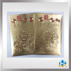 2015金箔利是封高档节庆红包