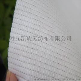 白色缝编无纺布 R-PET无纺布 服装鞋材衬布丽新布 绗缝布