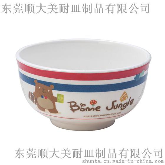 顺大100%美耐皿 5“ 密胺圆形碗 仿瓷圆形碗 708