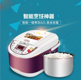 现货供应家用智能5升方煲/会销跑江湖电饭煲/马帮电饭锅