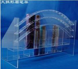 定做亚克力大拱形笔架 款式笔类展示架