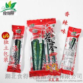 现货供应 食得福海苔卷香辣味6g*4根*36袋/箱