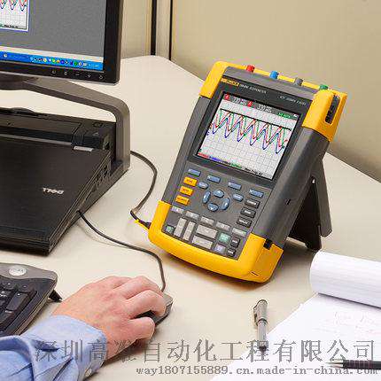 fluke190-102双通道示波表f190-102s带软件包