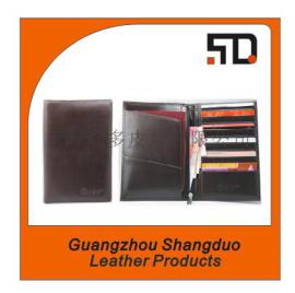 广州皮具厂直销定制真皮护照夹 牛皮护照包商务护照包 PU护照套定制LOGO