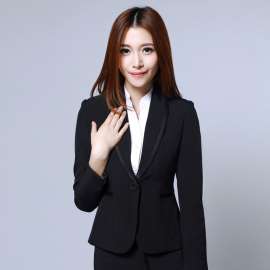2015年新款嘉南韩版修身女式职业小西装套装
