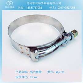 供应强力喉箍型号QLG-01紧固直径41-51
