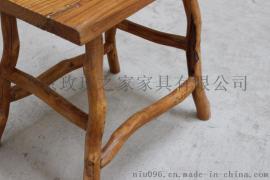 北京玫瑰之家批发定做高级实木吧凳，餐凳，复古长方凳田园/简约/风化，厂家直销 不开裂，不变形，环保，原木，艺术,厂家直销