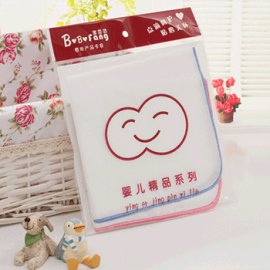 朋鸿雅贝比三十年口水巾厂家，婴儿用品精梳棉纱布口水巾喂奶巾新生儿洗脸洗澡全棉抗菌方巾