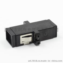 供应MTRJ适配器 MT-RJ光纤适配器 RJ45型黑色MTRJ光纤法兰盘