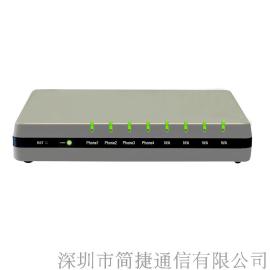深简G504 4口语音网关 IAD FXS SIP网关VoIP IPPBX支持FreeSWITCH等软交换