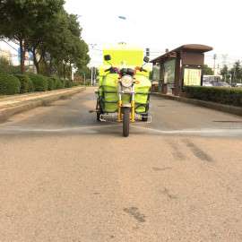 美域牌电动三轮冲洗车 人行道冲洗车 厂家直销