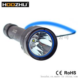 HOOZHU鸿珠 U21潜水灯 1000流明 潜水手电筒