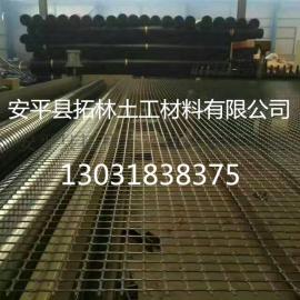 拓林煤矿井下用土工格栅 阻燃格栅 黑色带钢丝钢塑格栅 土工格栅厂家
