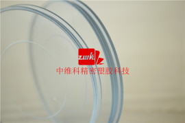 PC圆片边缘铣槽 PC圆面刻线 PC圆定制