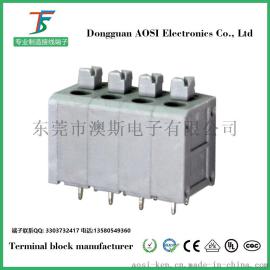 免螺丝式端子5.0MM照明连接器端子台DG236