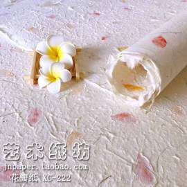 白色花瓣纸 花纸图片 东巴纸 手工纸 植物纸