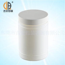 3L大口白色圆罐 直筒塑料罐 塑料瓶 厂家直销 质量保证