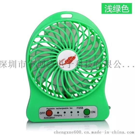雪花芭蕉迷你小风扇批发 工厂直销 大风力卡通小风扇