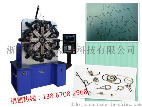 银丰YF-8335电脑弹簧机，工艺品折弯机，铁线工艺品成型机