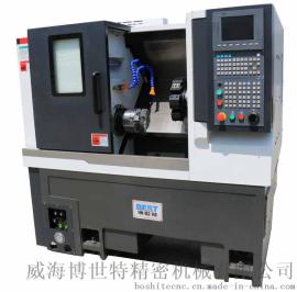 山东BST-46DT线轨卧式斜床身数控车床配置2017数控车削中心，斜床身数控车床价格