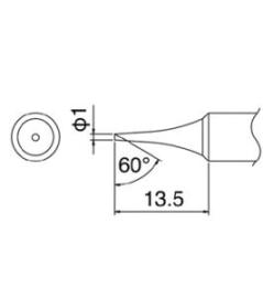 白光/T18-C1/日本/HAKKO/无铅烙铁头
