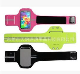 厂家供应超薄反光莱卡臂带iphone6户外运动健身跑步手机臂包臂套