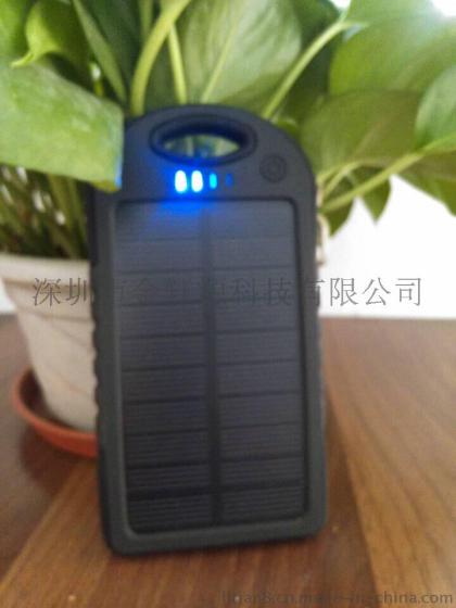 便携式挂钩太阳能移动电源 太阳能充电宝