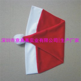 圣诞帽大号来图定做 红色成人圣诞帽加工 圣诞礼品帽子