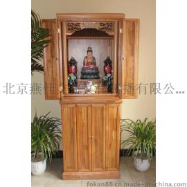 68素面带门佛龛 北京佛龛厂家图片