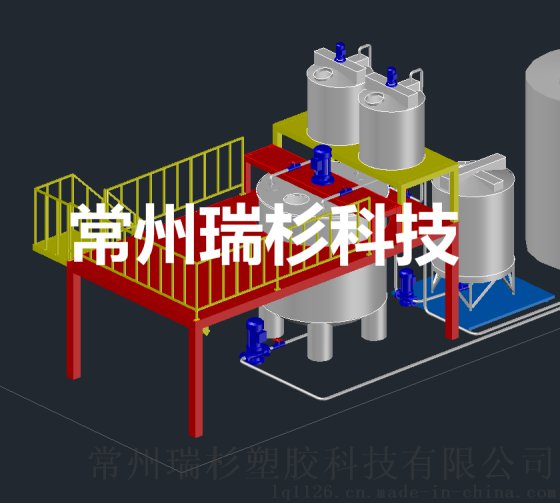 聚羧酸母液生产线，瑞杉科技，常州5吨聚羧酸常温生产设备厂家