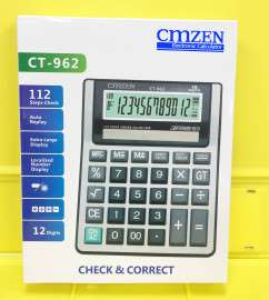 CMZEN CT-962 12位查数电子计算器 出口计算器