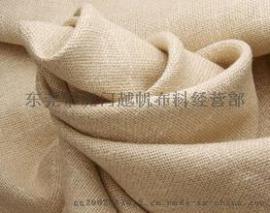 直销亚麻布印花、麻布坯布料、工艺品专用棉麻布料