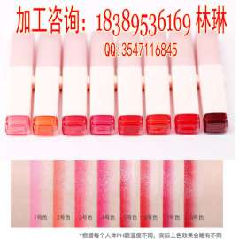 中外合资企业双色咬唇立体唇膏ODM代加工