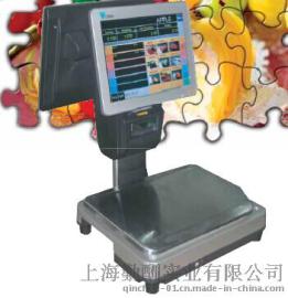 寺冈POS收银机，触摸式彩色双屏称重电子秤RM5800